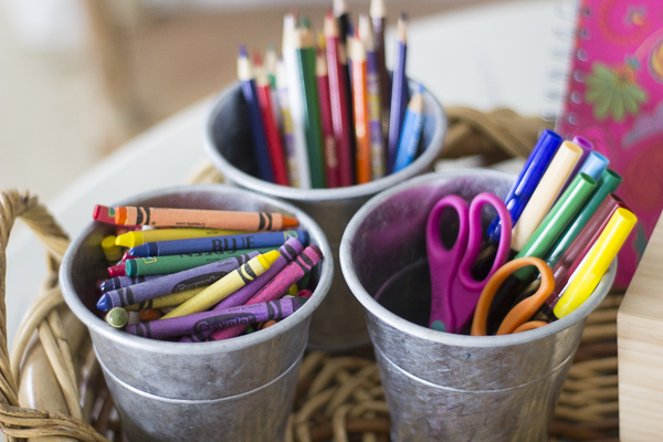 Organized Kids Craft Supplies - Love Your Abode